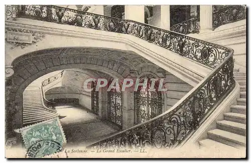 Paris Ansichtskarte AK La Sorbonne Grand escalier