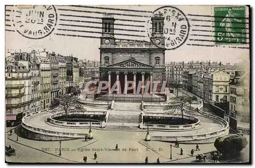 Paris Cartes postales Eglise Saint Vincent de Paul