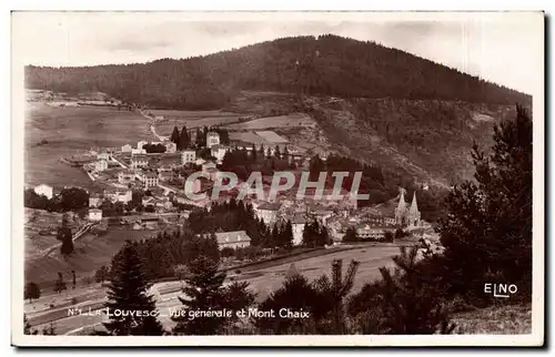 La Louvesc Cartes postales Vue generale et Mont Chaix