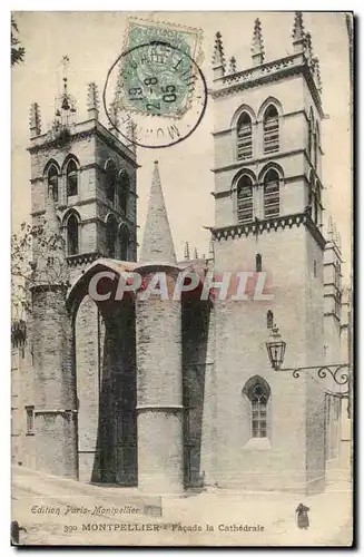 Cartes postales Montpellier La cathedrale