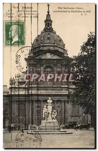 Paris Cartes postales La Sorbonne