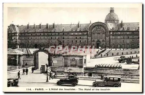 Cartes postales Paris Hotel des invalides