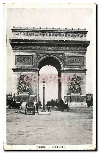 Cartes postales Paris l&#39etoile