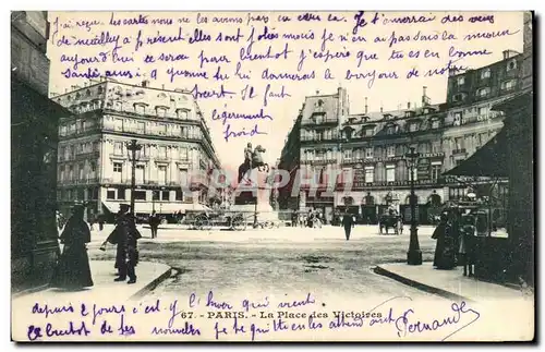 Cartes postales Paris Place des victoires