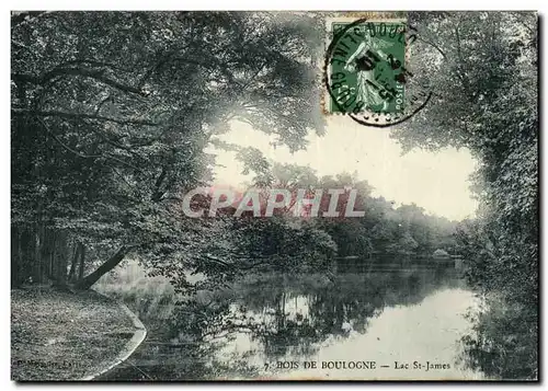 Cartes postales Paris Bois de Boulogne Le St James