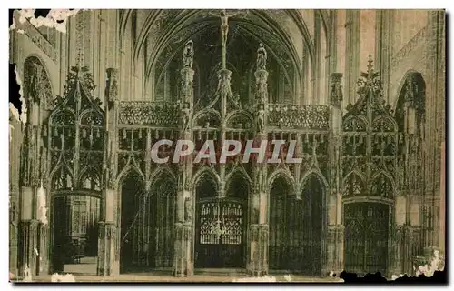 Cartes postales Albi La cathedrale Ste CEcile Le jube (1501)