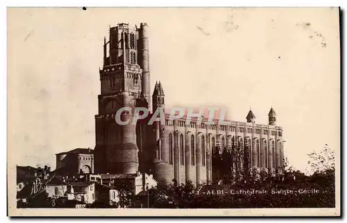 Albi Cartes postales Cathedrale Sainte CEcile