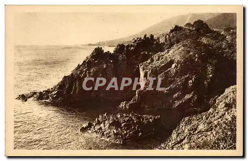 Cartes postales Corniche d&#39or Les rochers de Trayas