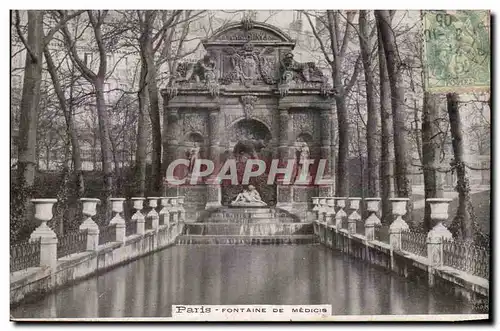 Paris Cartes postales Fontaine de Medicis