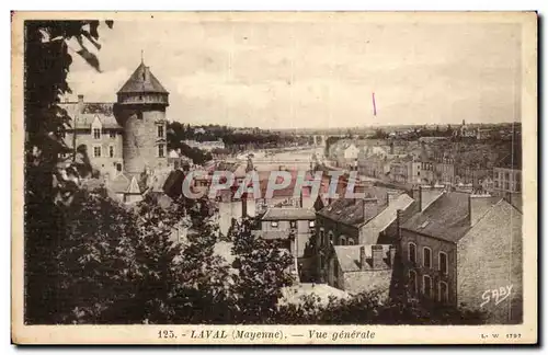 Cartes postales Laval Vue generale