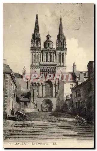 Cartes postales Angers La cathedrale