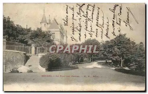 Cartes postales Beziers le parc des poetes