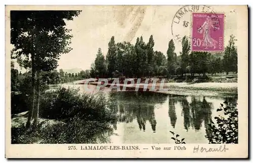 Cartes postales Lamalou les Bains Vue sur l&#39orb