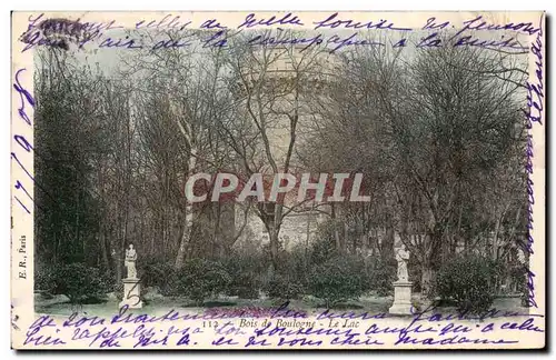 Paris Cartes postales Au bois de Boulogne Le lac