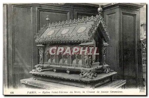 Paris Cartes postales Eglise Saint Etienne du Mont Chasse de Sainte Genevieve