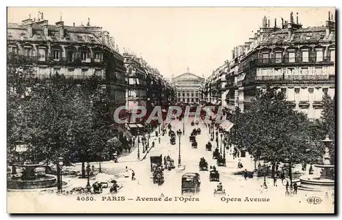 Paris Cartes postales Avenue de l&#39Opera