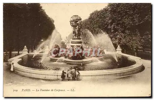 Paris Ansichtskarte AK Fontaine de Carpeaux