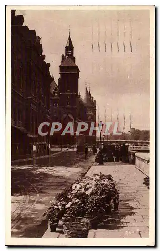 Paris Cartes postales Marche aux fleurs Quai de l&#39horloge