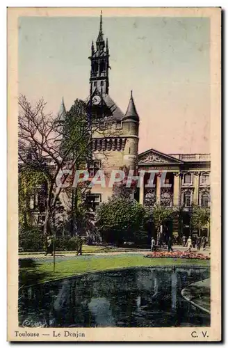 Cartes postales Toulouse le donjon