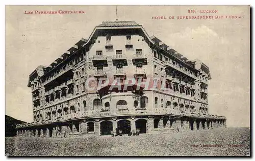 Cartes postales Luchon Hotel de Superbagneres