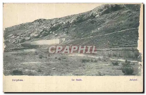 Cartes postales Grece Greece Delphes Le stade stadium