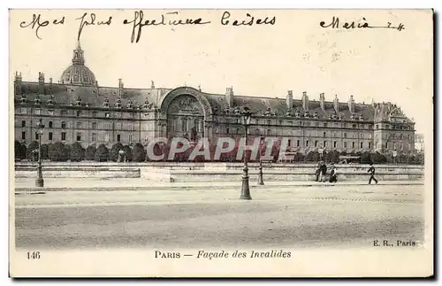 Paris Ansichtskarte AK Facade des Invalides