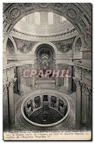 Paris Ansichtskarte AK Interieur du Dome des Invalides Tombeau de Napoleon