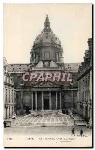 Paris Ansichtskarte AK La Sorbonne Cour d&#39honneur