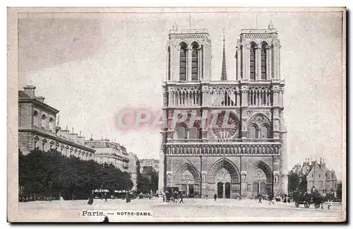 Paris Cartes postales Notre Dame