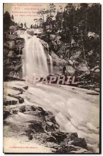 Cauterets - Ensemble de la Cascade du Pont D&#39Espagne - Ansichtskarte AK