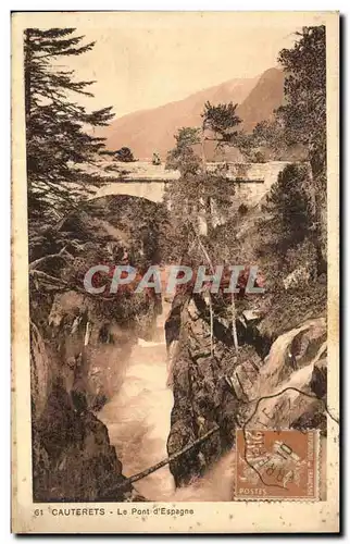 Cauterets - Le Pont D&#39Espagne - Cartes postales