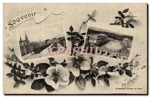 Nancy - Souvenir de Nancy - fleurs - flowers - Ansichtskarte AK