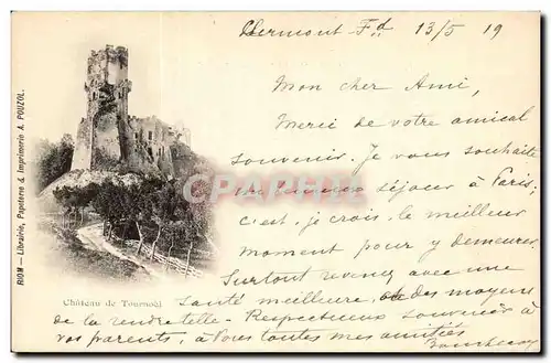 Riom - Chateau de Tournoel - Cartes postales