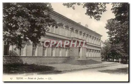 Riom - Palais de Justice - Ansichtskarte AK