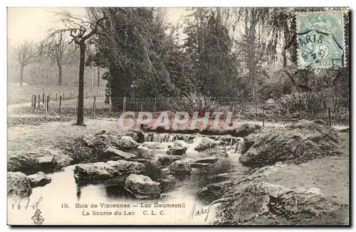 Paris - 12 - Bois de Vincennes - Lac Daumnesnil