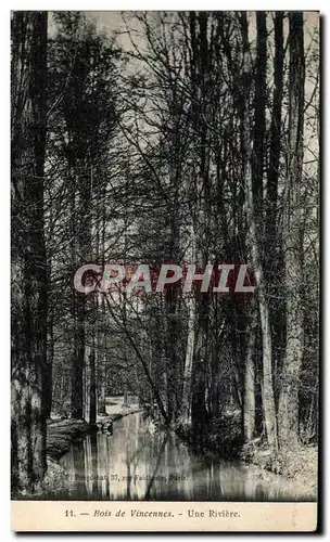 Paris - 12 - Bois de Vincennes - La Riviere - - Cartes postales