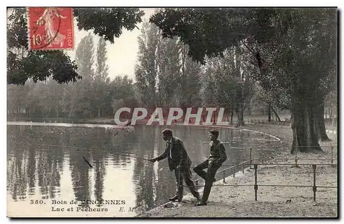 Paris - 12 - Bois de Vincennes - La Peche - pecher - fishing - Ansichtskarte AK