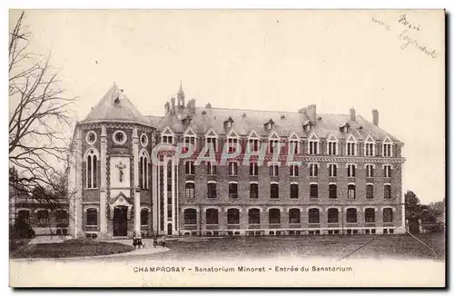 Champrosay - Sanatorium Minoret - L'Entree - Cartes postales