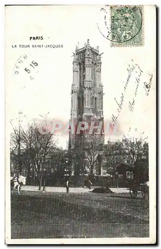 Paris - 4 - Tour Saint Jacques - Cartes postales