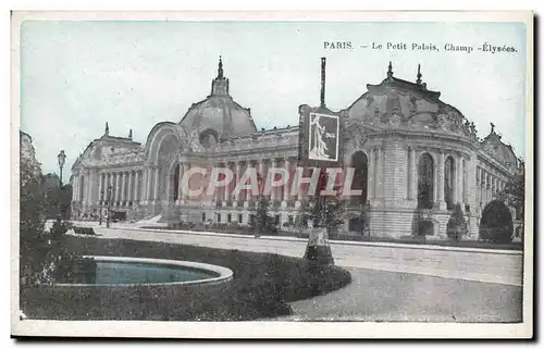 Paris - 8 - Le Petit Palais - Champs Elysees - Ansichtskarte AK