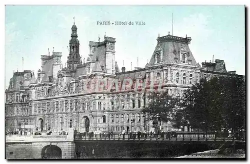 Paris - 4 - Hotel de Ville - Cartes postales