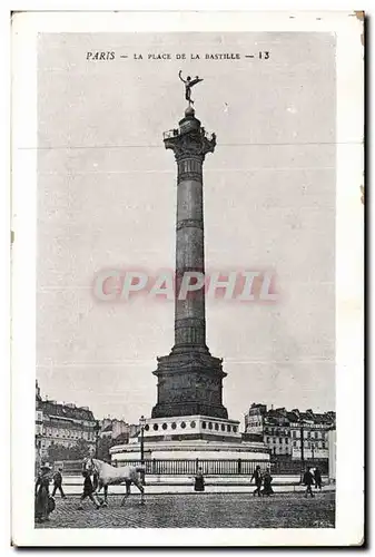 Paris - 10 - Place de la Bastille - Cartes postales