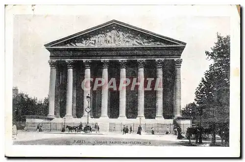 Paris - 8 - L&#39Eglise Sainte Madeleine - Cartes postales