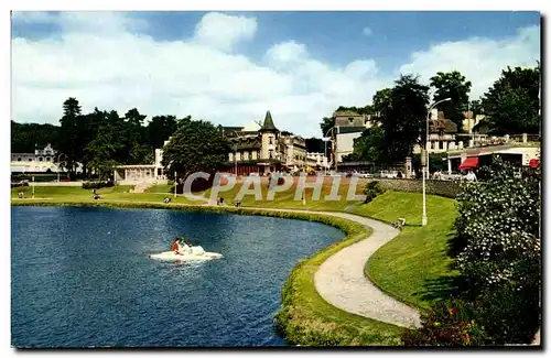 Cartes postales moderne Bagnoles de l'orne La lac et le casino des thermes
