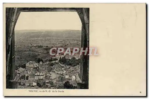 Cartes postales Volvic Vu de ND de la Garde