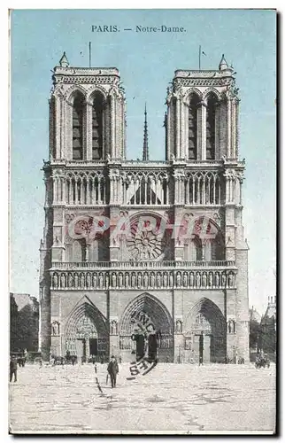 Paris - 4 - Notre Dame - Cartes postales