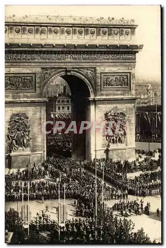 Paris - 8 - L&#39Arc de Triomphe - 13 Juillet 1919 Defile de la victoire - Ansichtskarte AK