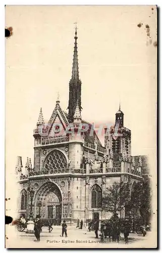 Paris - 10 - Eglise Saint Laurent - Cartes postales