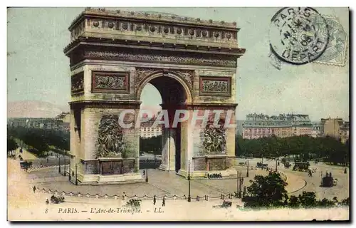 Paris - 8 - L&#39Arc du Triomphe Cartes postales