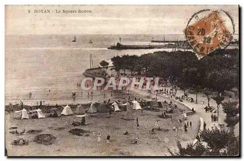 Royan - Le Square Bollon - La Plage - Cartes postales